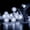 B, variant on Vikakiooze 2022 Thorn Ball Christmas Decoration Snow Pompom Winter Decoration LED Hair Ball Lantern Battery Light String Light