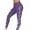 Multicolor, variant on Women's Yoga Pants Workout Running Leggings High Waist Solid Color Leggings Tights Dark Gray S