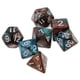 thumbnail image 3 of Dados de 7 Piezas Doble Color Sunnimix Aptos para Mazmorras y Dragones DND RPG 1,6 Cm Oro Verde, 3 of 8