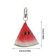 thumbnail image 3 of Llavero de sandía | Diseño de fruta adorable, metal duradero | Amuleto divertido para mochila o bolso, rojo-verde vibrante, regalo único para amigos, adultos | 1-Pack, 3 of 8