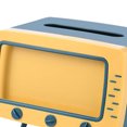 thumbnail image 2 of Dispensador Caja Tejido Forma TV Con Soporte para Baño Escritorio () Azul, 2 of 6