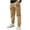 Beige, variant on School Uniform Pants for Boys Cargo Pants for Kid Boys Elastic Waist Wide Leg Side Pockets School Wear Pants for Kids 5T 6T (Beige,5-6 Years)