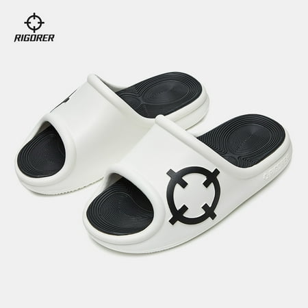 

RIGORER Men‘s Sports Slippers Waterproof Breathable Non Slip Quick Drying Shoes For Indoor Outdoor Training Basketball