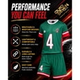 thumbnail image 5 of Quad Seven Boys Athletic Shorts Set Breathable Soccer Jersey Shirt & Soccer Shorts Set 2 Piece, 5 of 7