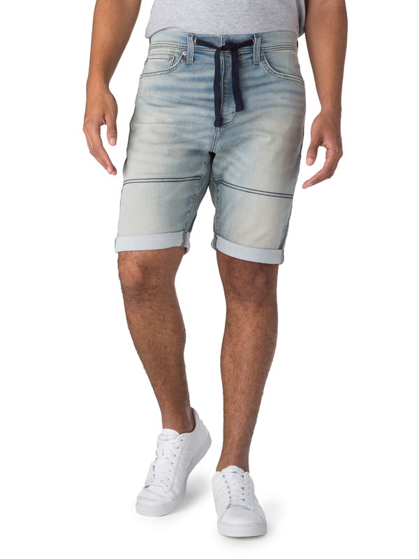 Denim Jogger Shorts - Walmart.com 