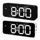 thumbnail image 2 of Pantalla LED de Despertador Digital de 2 Piezas con Doble Puerto de USB Fácil Repetición Soledad Reloj despertador digital 2pcs, 2 of 10