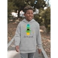 thumbnail image 2 of Just Be Yourself, Cactus Hoodie Juniors -Image by Shutterstock,  Medium, 2 of 4