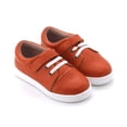 thumbnail image 4 of Bruno lichee leather velcro childrens sneakers burnt orange (8T) 2-3Y, 4 of 4