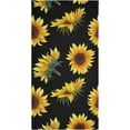 thumbnail image 7 of GZHJMY Sunflower Soft Hand Towels, 2 Pcs Absorbent Bath Towel Decorative Fingertip Towels for Bathroom Gym Spa Hotel Beach Swimming Pool,14.4"x 28.3", 7 of 7