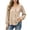*Khaki, variant on VBVC Women's Long Puff Sleeve Button Blouses , Ladies Casual Square Neck Tunic Tops , Dressy Work Shirts For Women, *White , Large