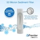 thumbnail image 2 of Cartucho de repuesto para filtro de agua Watts Premier 50 Micron, 2 of 3