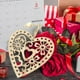 thumbnail image 2 of 6 Colgantes De Madera Hueca En Forma De Corazón Colgante De Deseos Colgante Decorativo Artesanal Ambiente Festivo, 2 of 2