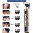 thumbnail image 5 of tondeuse Cheveux Hommes,electriques Tondeuse Barbe Homme, Professionnelle Tondeuse Cheveux Sans Fil, Usb recargable Tondeuse Cheveux Cran Led,, 5 of 5