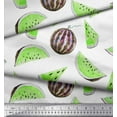 thumbnail image 2 of Soimoi Cotton Jersey Fabric Watermelon Fruits Decor Fabric Printed Yard 58 Inch Wide, 2 of 3