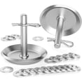 thumbnail image 1 of 2-Pack Replacement Snow Plow Skid Shoes,Quick Release Adjustable Pin Lock Plow Skid Feet Replacement, 1 of 5