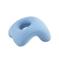 thumbnail image 2 of Almohada para la siesta en el escritorio, almohada para la hora del almuerzo, almohada de soporte para el cuello con bolsa de almacenamiento azul, 2 of 9