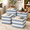 Blue-white Striped-13×13×13/4pcs, variant on 13x13x13 Storcubes Bcollapsible Fabric 4pack Blue-white