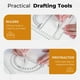thumbnail image 4 of Juego de geometría Nicpro 22 piezas con estuche, compás, reglas y lápiz, 4 of 8