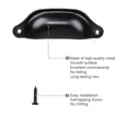 thumbnail image 2 of Unique Bargains Bin Cup Pulls Cabinet Handles Black Dresser Pull Handle for Cupboard Drawers Dresser Door 10pcs, 2 of 7