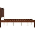 thumbnail image 4 of Leo & Lacey Madison Full Solid Wood Platform Bed in Walnut, 4 of 7