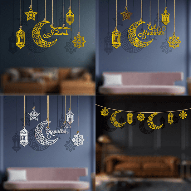 Adornos navideños para árbol de cristal, cristales acrílicos transparentes para colgar en centros de mesa, guirnalda de cuentas con forma de lágrima para decoración del hogar, bodas y fiestas de