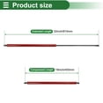 thumbnail image 4 of Unique Bargains 2 Pcs 90Ib/400N/40kg 32 Pouces/810mm Supports de Levage Rouges pour Voiture Camion, 4 of 7