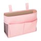 thumbnail image 1 of Bolsa de almacenamiento organizador colgante Macarena multiusos 30x20x11cm rosa, 1 of 8