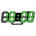 thumbnail image 1 of LED Digital Wall Clock Alarm Clocks , 4D LED Light Decorate Clocks , for Kitchen Bedroont Office, 1 of 5