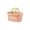 Pink, variant on Honmine Handheld Shower Basket Multifunctional, Bathroom Toiletries Leaking Storage Basket, Hollowed Out Large Open Storage Bin for Shower