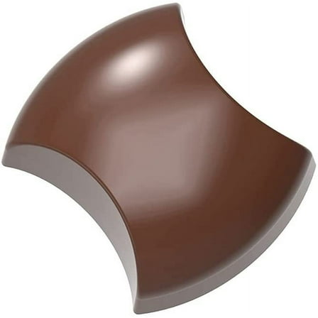 Chocolate World CW12027 Polycarbonate Chocolate Mold with 21 Lana-Orlova-Bauer-"The Taster" Cavities, Each 29.5mm x 34.5mm x 17mm High