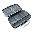 thumbnail image 4 of Ezy Dose Moisture-Proof Pill Organizer, Travel-Friendly, Latch-Closure to Secure Contents, 4 Individual Compartments of Multiple Sizes with Tight Seal, Large, Black, 4 of 7