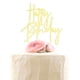 thumbnail image 1 of Adorno acrílico para tarta de feliz cumpleaños, decoraciones para fiesta de cumpleaños, celebraciones, espejo dorado, 1 of 5