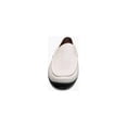 thumbnail image 6 of Stacy Adams Conroy Moc Toe Perf Slip-On Casual Shoes White 25702-100, 6 of 7