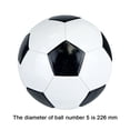 thumbnail image 4 of Balón de fútbol desinflado, tamaño 5, balón de fútbol profesional, PVC, fútbol interior y exterior, 4 of 7