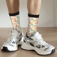 thumbnail image 6 of KLL Easter eggs Print Cool Socks Men's Women's Crew Socks Funny Crazy Novelty Stockings, 6 of 6