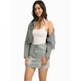 thumbnail image 2 of Women Sexy Square Neck Tank Top Summer Going Out Basic Cami Shirt, 2 of 6