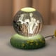 thumbnail image 1 of Lámpara de noche de cristal con forma de rosas, bola de cristal con flores 3D, ideal como regalo de Navidad para madre, pareja, niños, niñas y adolescentes (tulipán), 1 of 5