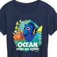 thumbnail image 3 of Disney Finding Dory - Ocean Here We Come - Women's Short Sleeve Graphic T-Shirt, 3 of 5
