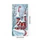 thumbnail image 3 of pstuiky Cubrepuertas navideño de 89 x 180 cm - Diseño de Papá Noel - Decoración navideña para la puerta - Decoración para fiestas y festivales, 3 of 6