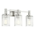 thumbnail image 3 of Concord 3-Light Bathroom Vanity Light in Silver and Polished Nickel, 3 of 6