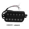 thumbnail image 1 of BELOVING Six String Humbucker Pickup High Performance Prewired Fanned Fret Guitar Parts Chrome 52mm, 1 of 10