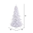 thumbnail image 2 of Vickerman 6.5' White Fir Artificial Christmas Tree, Unlit, 2 of 4