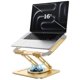 thumbnail image 1 of Soporte para laptop LOXP ajustable, giratorio 360° y plegable para 10-16", 1 of 6