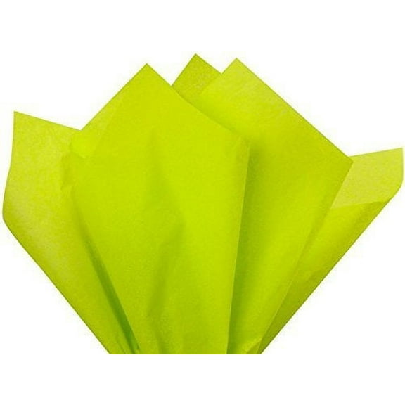 Gift Wrap Tissue Paper 15 X 20 - 100 Sheets (Citrus Green)