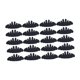 thumbnail image 3 of 20 insertos para gorras de béisbol, cómodos forros para gorras de golf para adultos. Negro 29cmx12.5cm, 3 of 9