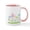 White/Pink Inside, variant on CafePress - Spring Flowers - 11 oz Ceramic Mug - Novelty Coffee Tea Cup