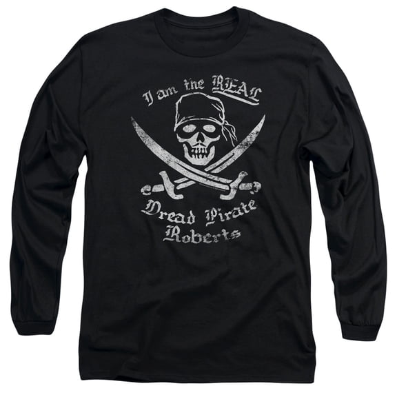 Princess Bride Men's The Real Dpr Long Sleeve X-Large Black