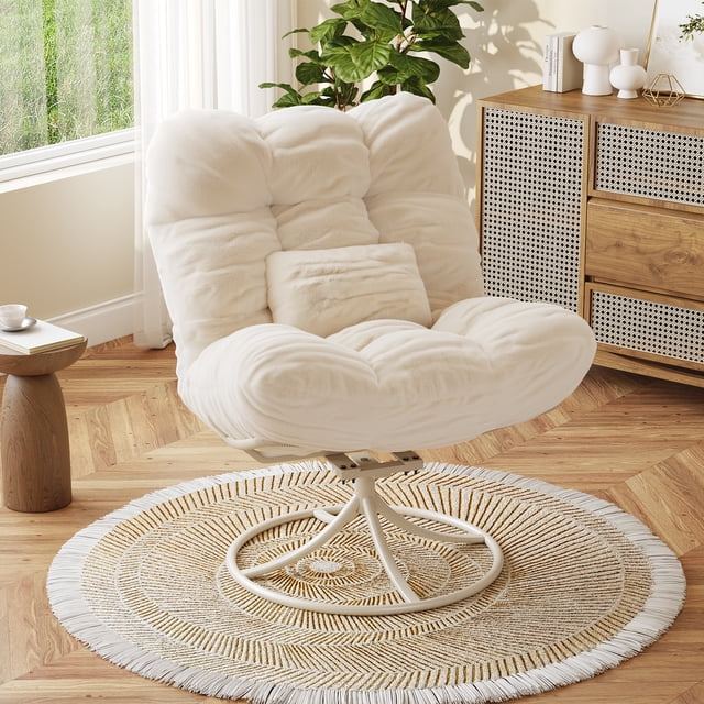 360° Swivel Rocking Chairs, Rust-Resistant Frame Cushions -Perfect for Backyard/Deck/Porch/Balcony Decoration