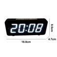 thumbnail image 2 of Reloj despertador LED Reloj de escritorio digital Reloj para el hogar Reloj luminoso Estilo 1, 2 of 5