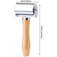 thumbnail image 2 of Seam roller for leather, quilting, panel tools, leather press edge roller, leather edge folder and smoother, leather glue, laminating roller, iron roller for handmade hobby beginners (medium), 2 of 5
